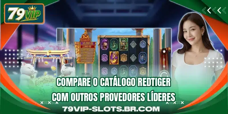 Compare o catálogo RedTiger com outros provedores líderes