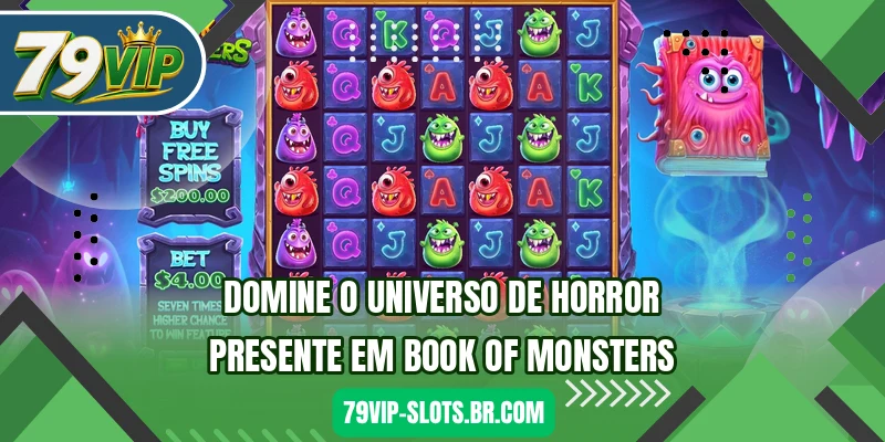 Domine o universo de horror presente em Book of Monsters