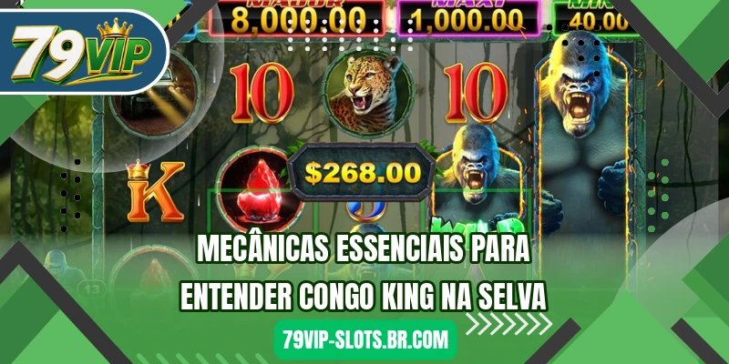 Mecânicas essenciais para entender Congo King na selva