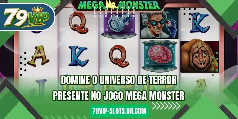 Domine o universo de terror presente no jogo Mega Monster