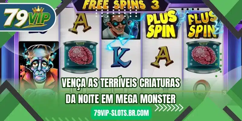 Vença as terríveis criaturas da noite em Mega Monster